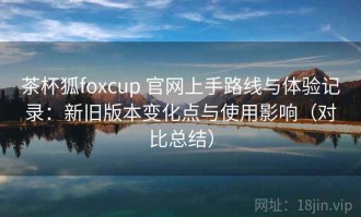 茶杯狐foxcup 官网上手路线与体验记录：新旧版本变化点与使用影响（对比总结）