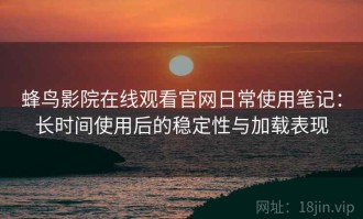 蜂鸟影院在线观看官网日常使用笔记：长时间使用后的稳定性与加载表现