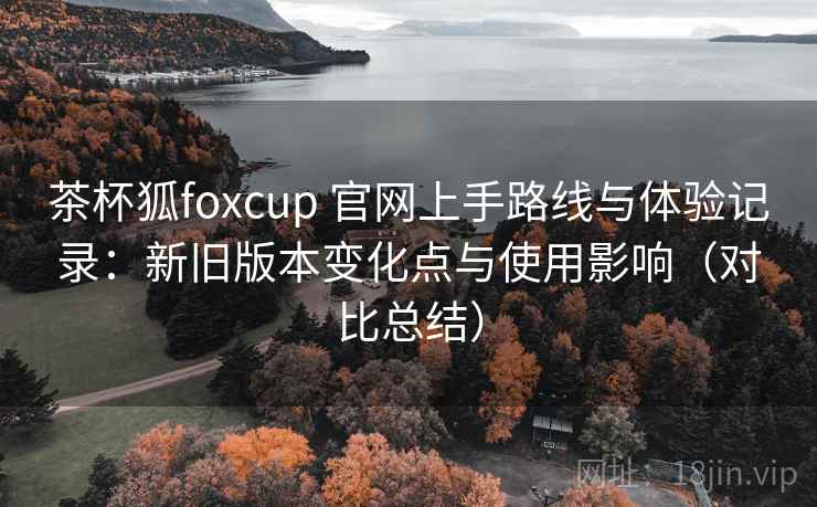 茶杯狐foxcup 官网上手路线与体验记录：新旧版本变化点与使用影响（对比总结）