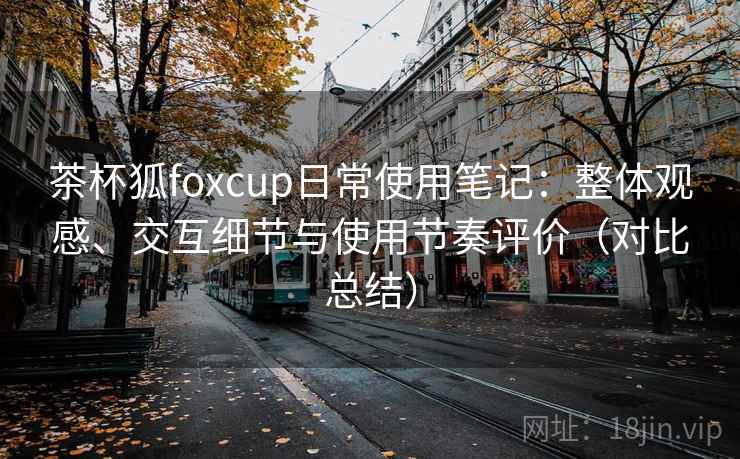 茶杯狐foxcup日常使用笔记：整体观感、交互细节与使用节奏评价（对比总结）